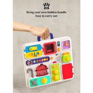 Bảng Đồ Chơi Rèn Luyện Trí Não Cho Bé 1-3 Tuổi
