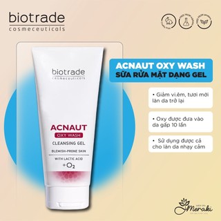 [BIOTRADE] Gel rửa mặt cho da mụn OXY WASH 200ML