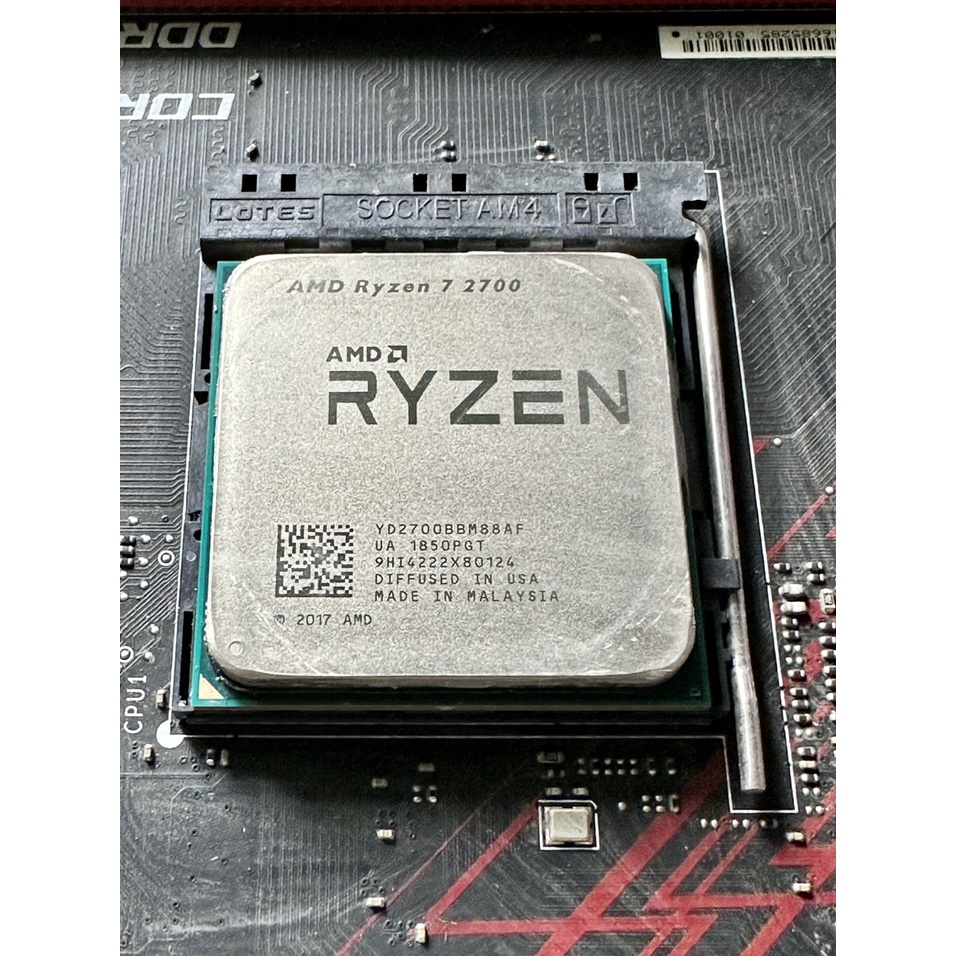 Cpu Bộ Vi Xử Lí Amd Ryzen 7 2700 đã Sử Dụng Còn Nguyên Box