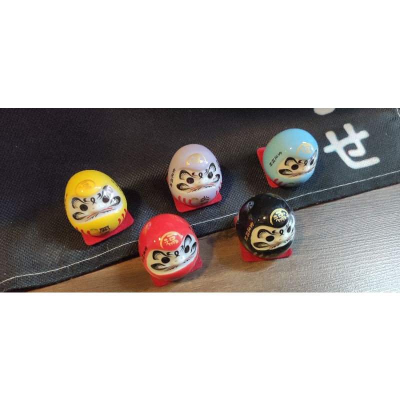 [QUÀ TẶNG MAY MẮN/PHONG THỦY] Bộ Daruma nhỏ 4,5cm/Daruma mèo