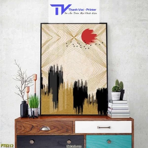 Tranh Treo Tường Tráng Gương 3D Trang Trí Phòng Khách , Phòng Ngủ