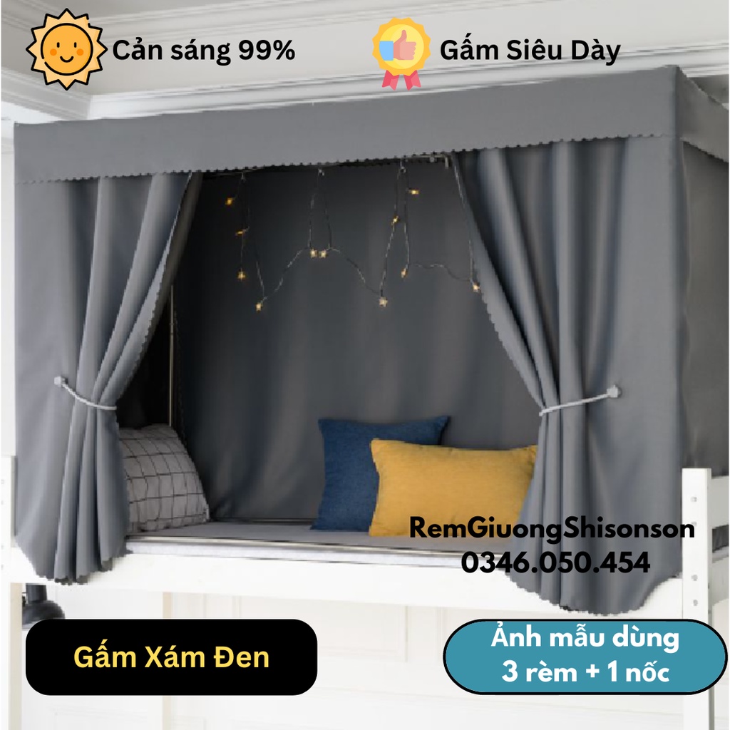 Rèm giường ký túc xá, rèm kí túc xá, rèm giường sinh viên, rèm giường ...