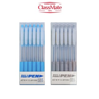 Hộp 12 Chiếc Bút Bi Classmate, Nét Mực Đậm Và Đều CL-BP105