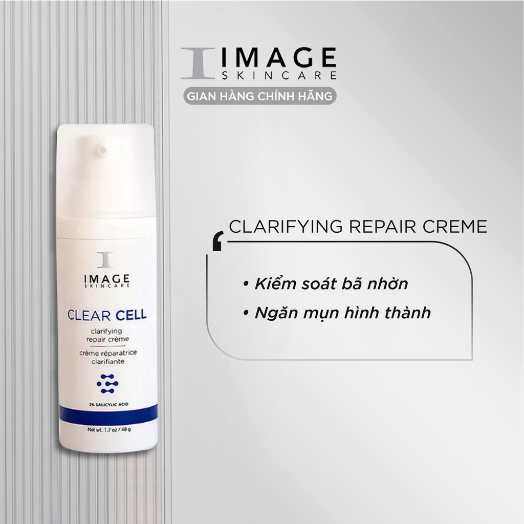 Ảnh Kem kiểm soát mụn và điều tiết nhờn Image Clear Cell Clarifying Repair Creme 2