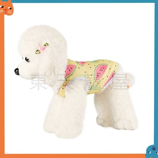 Mùa hè mới quần áo chó hoạt hình vest in hình quần áo thú cưng Teddy Fa Douyi chó voi phong cách hươu cao cổ, phong cách bạch tuộc đại dương, màu sắc phù hợp với phong cách bơ, phong cách dưa hấu trái cây