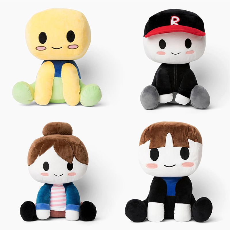 Mới 20cm Dễ Thương Blox Buddies Sang Trọng Đồ Chơi Nhồi Bông Mềm Ôm Búp Bê Trẻ Em Bé Sinh Nhật Xmas