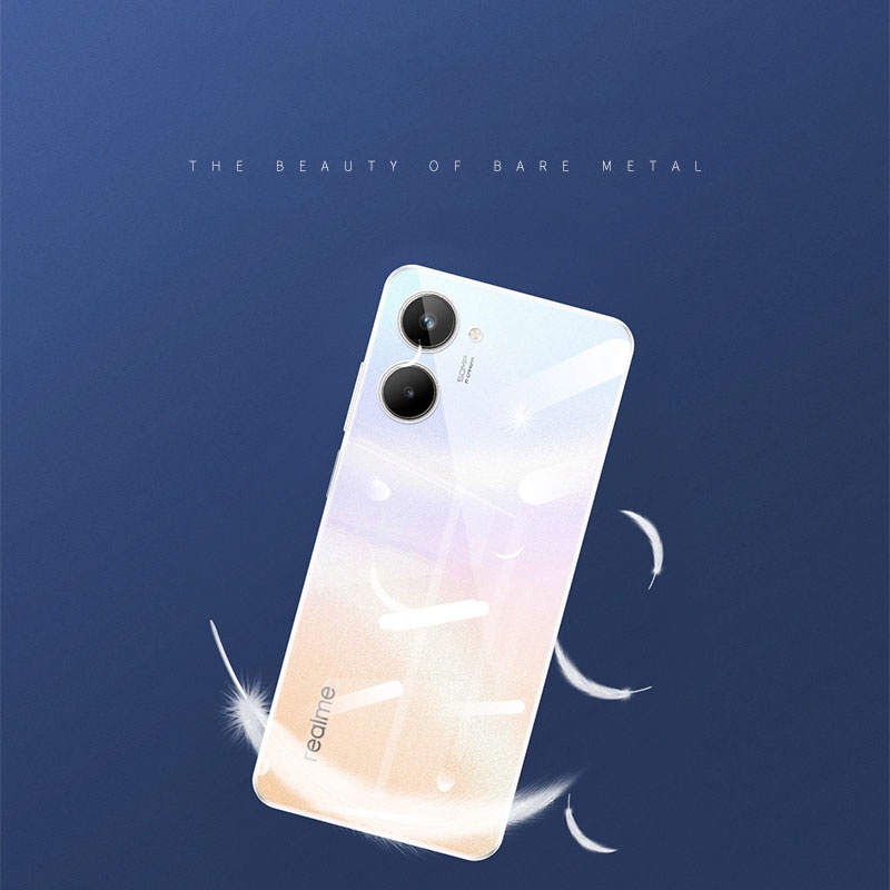 Ốp Điện Thoại TPU Mềm Trong Suốt Siêu Mỏng Cho Realme 10 Pro + 9i 5G C33 C30S 10 4G