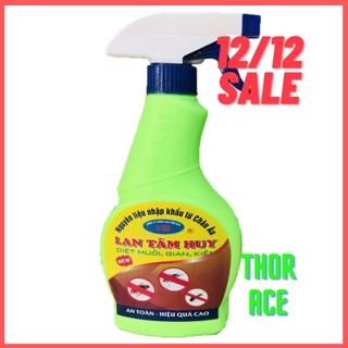 Thuốc Xịt Kiến Ba Khoang Lan Tâm Huy 350ml - Diệt Muỗi, Kiến Ba Khoang Hiệu Quả, An Toàn, Chai Xịt Cầm Tay
