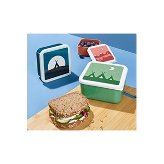 Bộ hộp cơm trưa sandwich bảo quản thực phẩm Tchibo thương hiệu từ CHLB Đức (3 hộp)