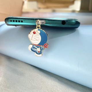 Nút Cắm Chống Bụi Hình Doraemon Dễ Thương Cho Điện Thoại