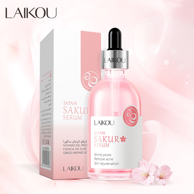 Ảnh Serum LAIKOU Nhật Bản 100ml giúp se khít lỗ chân lông và làm sáng tông da 2