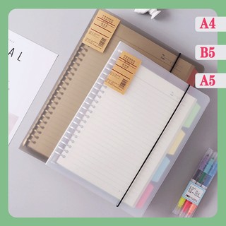 Sổ Tay Ghi Chú Hình Chiếc Lá Khổ A4/A5/B5 Với 6 Kiểu Khác Nhau Tùy Chọn