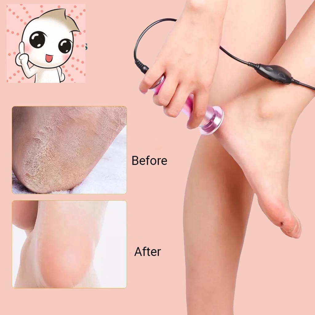 Máy chà gót chân cao cấp TL-DS01 Thế hệ mới nhất tặng 60 miếng chà gót