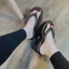 Dép Nữ Xỏ Ngón Cao Su Non Quai Phồng Cao 5cm Đế Dày Đúc Đi Mưa -Trinh Lê Shop Giày Dép