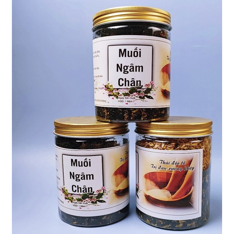Muối ngâm chân thảo dược JINDO 500g tác dụng hỗ trợ ngủ ngon thư giãn mệt mỏi giảm đau nhức xương khớp.