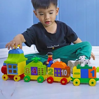 Khối Xây Dựng Lớn ☆ Đồ Chơi Lắp Ráp Số Bằng Nhựa | Bộ Đồ Chơi Xếp Hình Giáo Dục Bổ Ích Cho Bé | Quà Tặng Cho Bé Trai Và Bé Gái