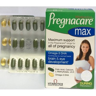 Vitamin tổng hợp cho bà bầu Pregnacare Max của Anh hộp 84 viên