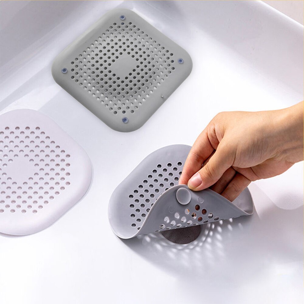 Bịt cống bồn rửa chén bát bồn rửa mặt nhà vệ sinh chặn rác ngăn côn trùng thoát sàn chất liệu silicon BINWEE MART