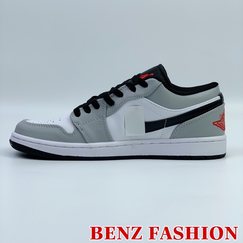 (Hàng S.Cấp tặng bok bảo vệ +vớ+quà) Giày thể thao,sneakers J.D low xám đen nam nữ đế chống trơn thoáng khí B 128