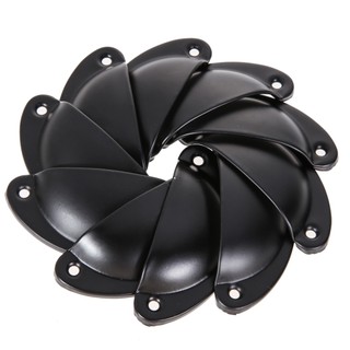 Set 5 Tay Nắm Ngăn Kéo Tủ Bằng Đồng Thau Hình Vỏ Sò Cổ Điển