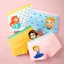 Set 4 quần chíp đùi bé gái Maruka Fashion công chúa Disney đa màu sắc, quần đùi chip bé gái cotton