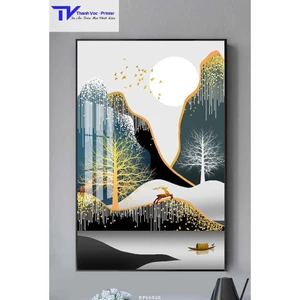 Tranh Treo Tường Hiện Đai 12 , Tranh Tráng Gương D40x60cm D50x75cm D60x90cm D70x120m