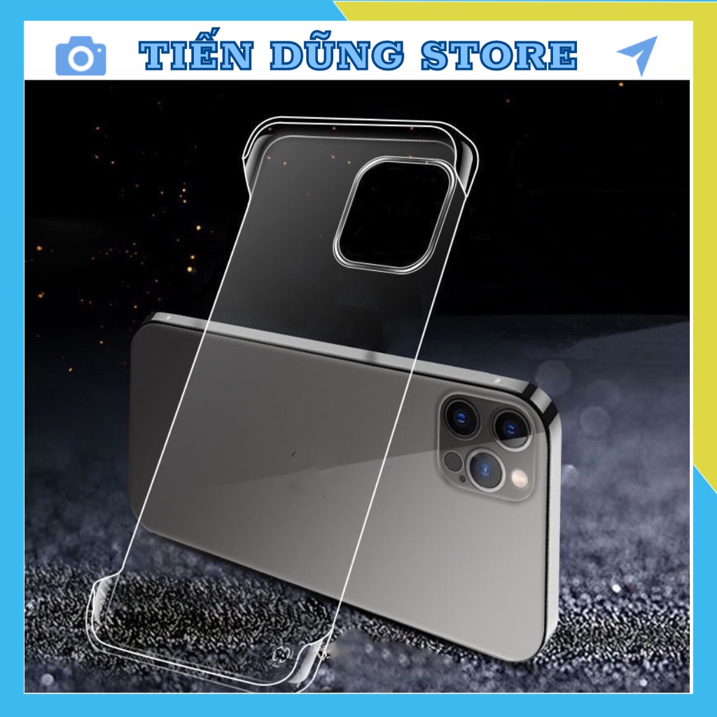 Ốp lưng IP trong suốt không viền 6plus/6s/6splus/7/7plus/8/8plus/x/xr/xs/11/12/13/pro/max/plus/promax