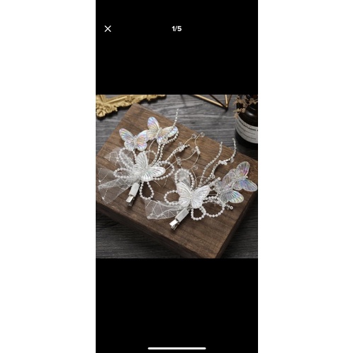 kẹp bướm cả bộ