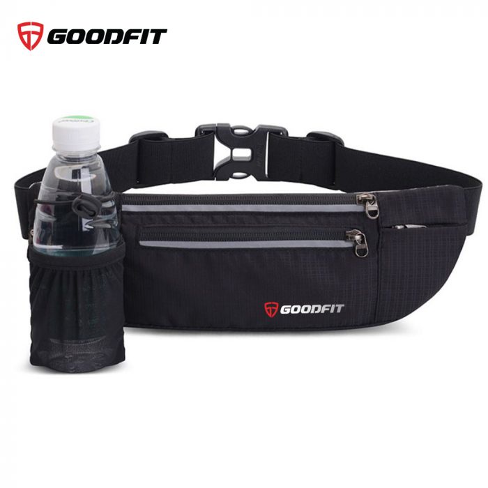 Túi đeo hông chạy bộ có ngăn đựng nước GoodFit GF108RB, túi chạy bộ cao cấp giá rẻ