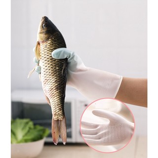 Đôi Găng Tay Cao Su Bảo Vệ Da Tay Làm Bếp, Làm Vườn, Dọn Dẹp Vệ Sinh Siêu Bền Siêu Dài 88357