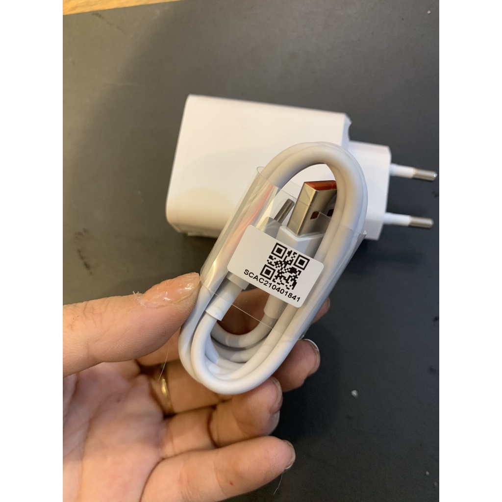 Bộ Củ Cáp Sạc Nhanh Xiaomi  33W -Chân sạc Type C- Tương Thích Mọi Máy