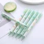 Bút Bi Gel Đen TOMI Set 6 Cây Ngòi 0.5mm Hoạ Tiết Hoạt Hình 054