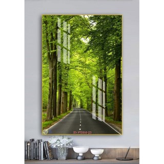 Tranh Tráng Gương Laminate - Treo Tường Phong Thuỷ Hút Tài Lộc 02 - Bo Viền Cao Cấp