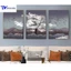 Tranh Treo Tường tối Giản 6 , Tranh Tráng Gương ( Bộ 3 Tấm )