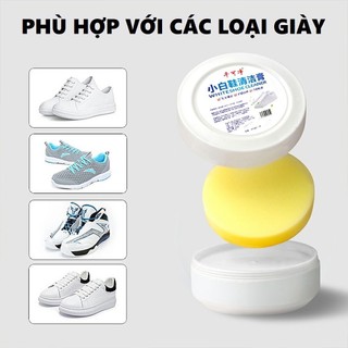 Lau giầy đánh bóng đồ da đa năng, Sáp lau giày dép thể thao, lau giầy trắng không dùng nước