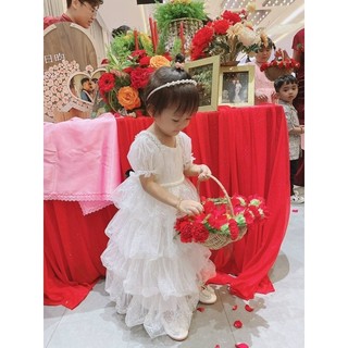 Giỏ Mây Cầm Tay - Hái Dâu - Đựng Hoa - Trái Cây - Trang Trí Cực Xinh - Vintage