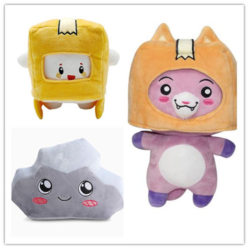 Foxy Lankybox Boxy Rocky Sang Trọng Đồ Chơi Nhồi Bông Mềm Trẻ Em Trò Chơi Hình Búp Bê