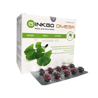 [✨2H BẤT KÌ TẶNG QUÀ 150K] Viên uống tăng cường tuần hoàn não GINKGO OMEGA - Giúp giảm đau đầu, chóng mặt, mất ngủ