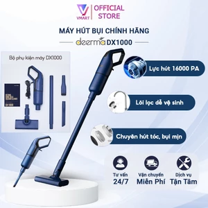 Máy Hút Bụi Deerma DX1000 Máy Hút Bụi Gia Đình Đa Năng Lực Hút Mạnh 16000PA [Bảo Hành 1 Năm]