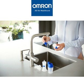 Dụng cụ rửa mũi sử dụng cho máy xông khí dung OMRON NE-C101/ NE-C106/ NE-C801 / NE-C28 / NE-C900 chính hãng