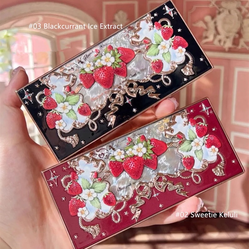 Sẵn Phấn mắt Flower knows strawberry rococo eyeshadow palette flower knows phấn mắt hoa biết dâu Flower knows Strawberry | BigBuy360 - bigbuy360.vn
