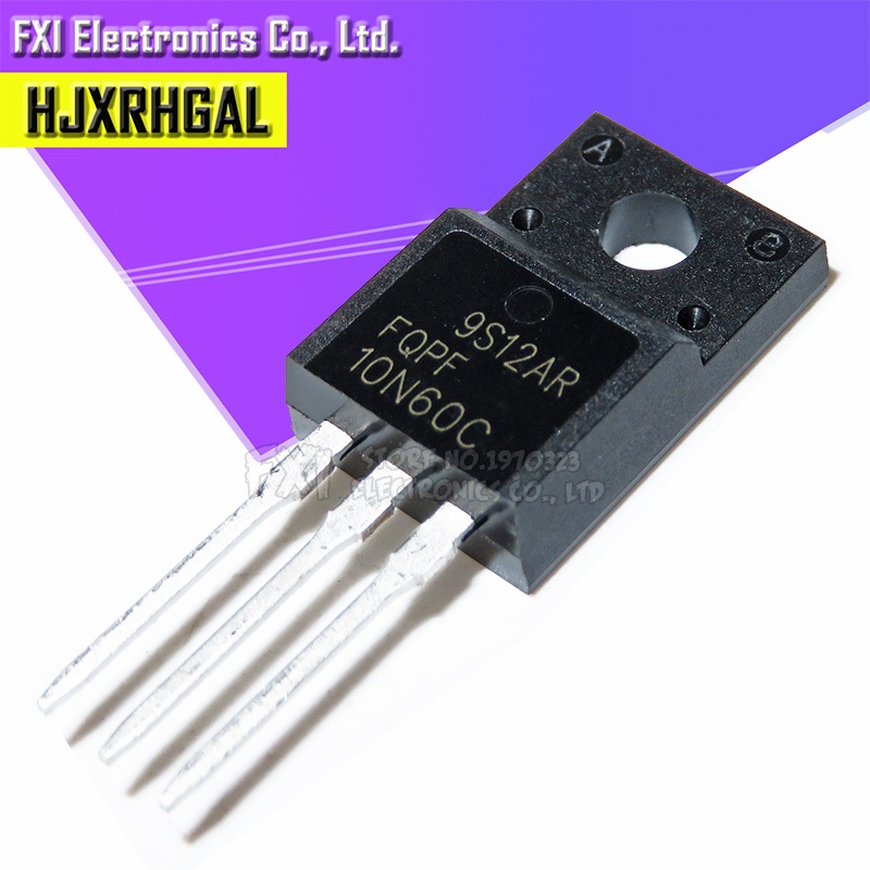 Original ))) Transistor Mosfet Fqpf10n60 600v 9.5a To220 | MercadoLivre