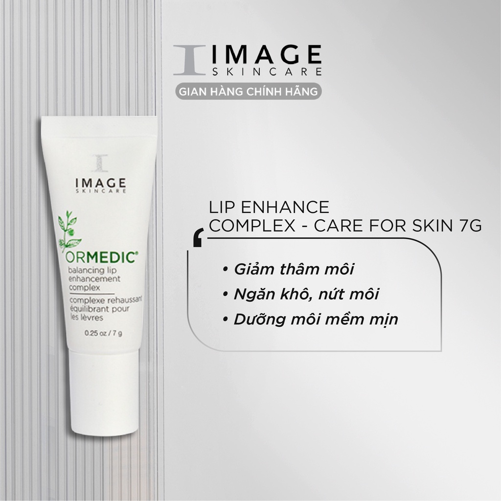 Ảnh Son dưỡng môi chiết xuất tự nhiên Image Skincare Ormedic Lip Enhance Complex - Care For Skin 7g 2