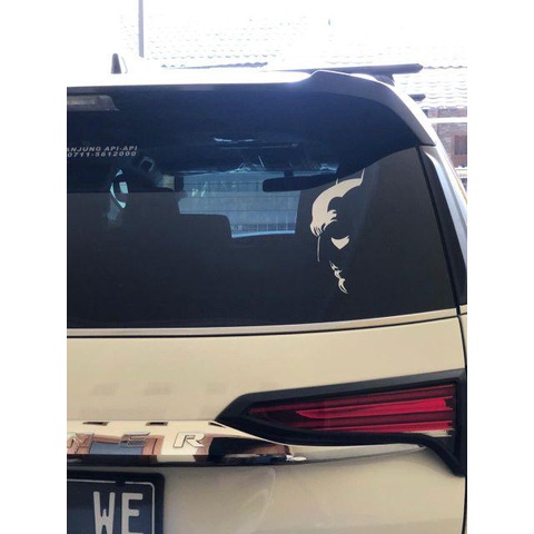 Hình bóng Batman phản quang 3M siêu sáng siêu dính. Decal hình dán ô tô cao cấp chống nước