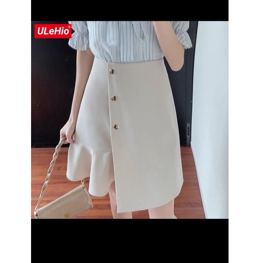 chân váy A phối cá, chân váy dáng ngắn 50cm chất tuyết mưa cao cấp