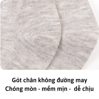 Tất nam cổ lững cao cấp co dãn thể thao cotton mềm mịn thoáng mát Kingshop T3480