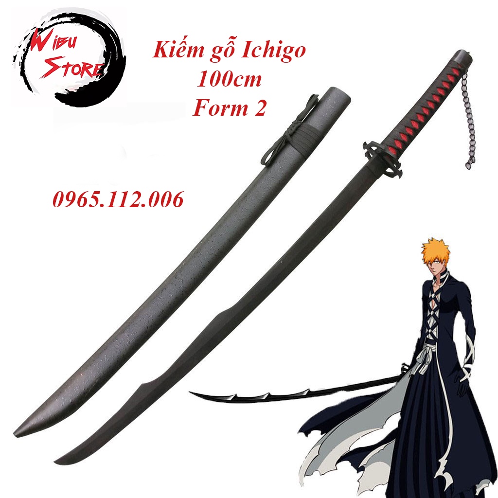 Trang Phục Hóa Trang Bleach Kurosaki Ichigo Cosplay Cho Nam Nữ Truyền Thống Nhật Bản Kimono Dành