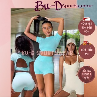 Đồ tập gym,yoga nữ thể thao nữ Botee Renew mẫu mới (tách lẻ bán)(crop và suit)
