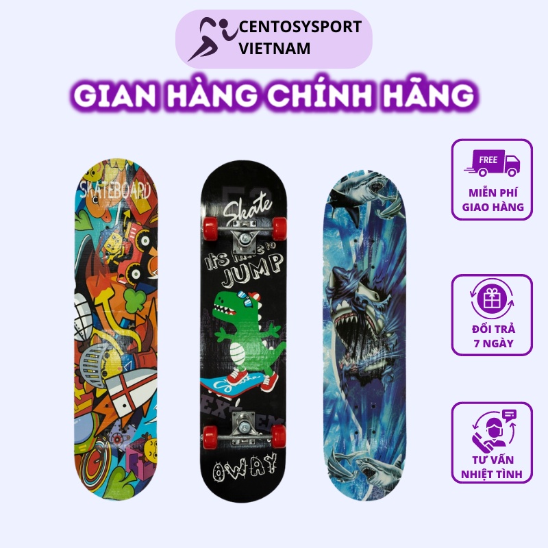 Ván Trượt Trẻ Em [Centosy] VT 80 - In Hình Phong Cách - Centosy 6185 ...