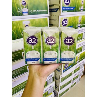 SỮA TƯƠI A2 NGUYÊN KEM ÚC DẠNG NƯỚC HỘP 200ML